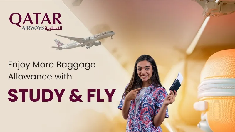 Enjoy More Baggage Allowance with Study and Fly